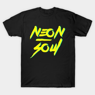 Neon Soul Party Life Cyber Music Club T-Shirt